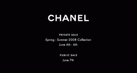 chanel private sale 2018|Chanel sale outlet.